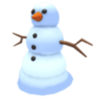 Placeable Snowperson - Common from Ice Soup Bait